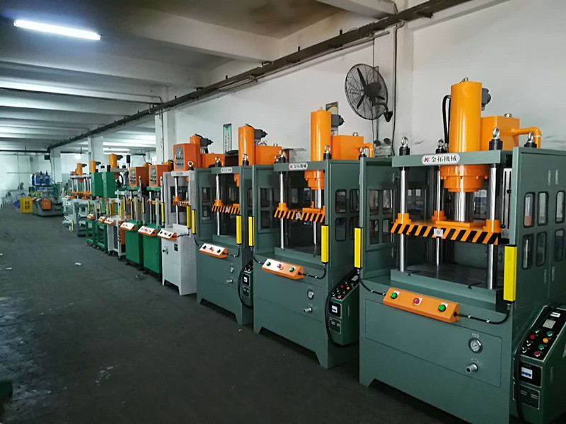 金拓品牌KTQL系列四柱铅合金压铸制品毛边冲切液压机 液压整形机