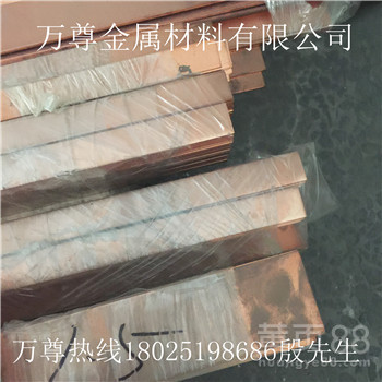 广东国标t1t2t3紫铜排导电好镀锡c1100红铜排规格