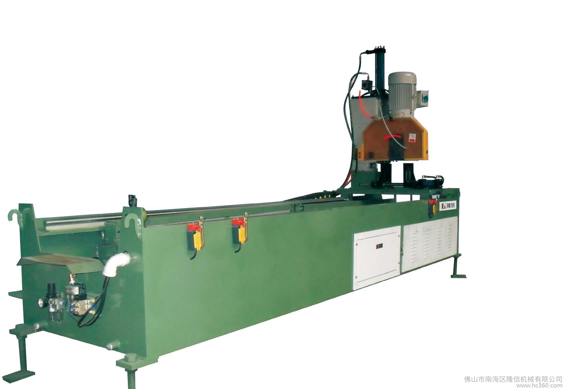 广东佛山螺旋焊管机组专用自动下料机切割台LX-400自动切割机 异型管切管机 厂家直销