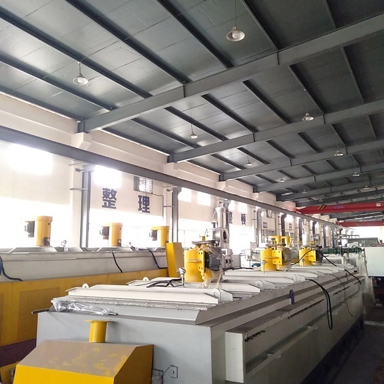 
                        长兴永成75kw汽车弹簧配件热处理网带炉 弹簧淬火生产线
                    