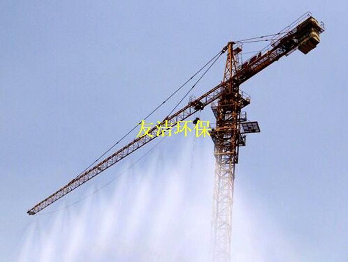 
                        杭州塔吊喷淋安装价格，工程降尘水雾降尘装置
                    