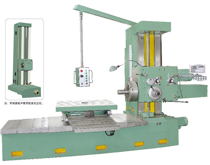 tx619镗床 数显卧式镗床 通孔90mm 卧式镗床 昆明图纸精密机床