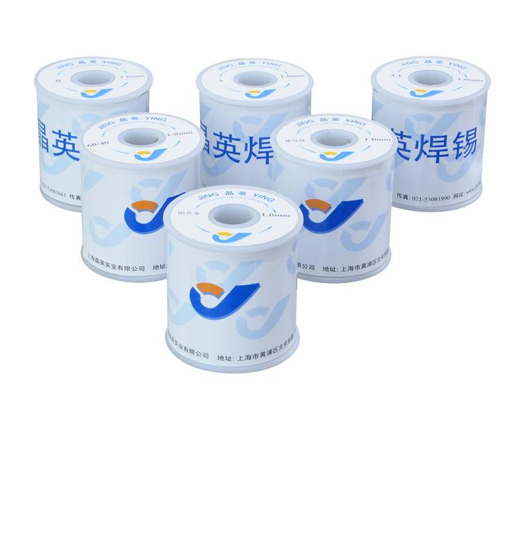 
                        上海晶英焊锡丝有铅焊锡丝Sn60pbA 60% 0.5mm~2.3mm 1KG/卷
                    