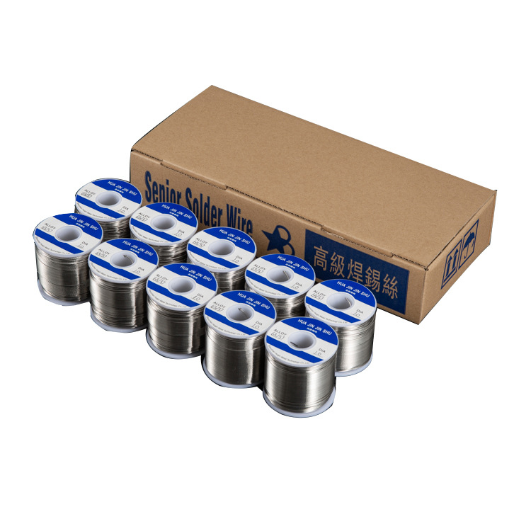 
                        63A焊锡丝500g规格可定制 1.0mm家用小电器专用锡线有铅锡线6337
                    
