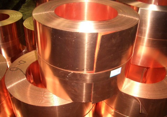 现货供应紫铜带 紫铜箔 变压器铜带 止水带 镀锡铜带 铜门带