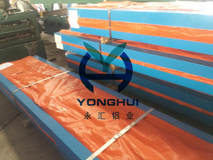 
                        yx35-125-750型压型瓦楞铝板山东平阴永汇铝业供应
                    