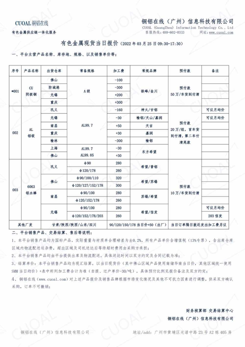 3.25报价